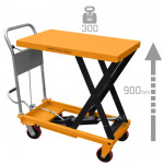 Platforma s nožnim škarastim podizačem TA30 300kg 900mm CORMAK