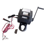 Prijenosno električno vitlo za čamce | vučna sila 907 kg | 12 V | sajl