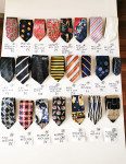 23 komada kravata - nove i očuvane - različiti brendovi - GALILEO