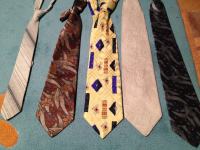 5 muških kravata