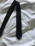 Crna kravata slim NOVO