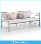 Okvir za krevet na razvlačenje sivi metalni 90 x 200 cm - NOVO