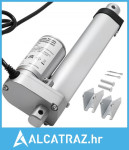 12V linearni aktuator, hod 101,6 mm, velika brzina 15 mm/s, linearni a