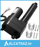 12V linearni aktuator, hod 200 mm, ultra teški linearni aktuator giban