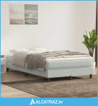Box spring krevet bez madracem svjetlosivi 120x220cm baršunasti - NOVO