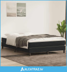 Box spring krevet s madracem crni 160x210 cm baršunasti - NOVO