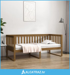 Dnevni krevet boja meda 100x200 cm od masivne borovine - NOVO
