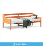 Dnevni krevet voštano smeđi 90 x 190 cm od masivne borovine - NOVO