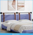 Držeće uzglavlje Zidne Traper plava 210 x 55 x 5 cm Antikni PU - NOVO