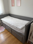 IKEA HEMNES krevet siva boja