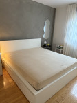 IKEA Malm krevet 180x200 (+ 4 ladice + podnice + Hespo madrac)