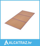 Japanska tatami prostirka, 80 x 39 inča sklopiva ručno tkana tatami pr