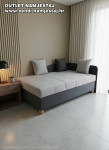 King size BOX krevet sa stranicom L ili D – podesiv, kutija – NOVO