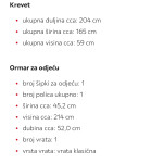 Kompletna spavaća soba