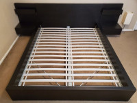 Krevet 160x200 s podnicom i 2 nocna ormarica viseca