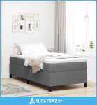 Krevet Lagana Siva 100x200 cm Udobna Tkanina - NOVO