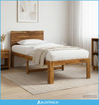 Krevet s uzglavljem ROSTOCK Prirodna 75 x 190 cm - NOVO