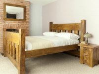 Krevete za konobe masiv hrast,bračni 160x200cm