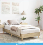 Krevetna konstrukcija Hrast sonoma 80 x 200 cm - NOVO