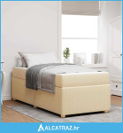 Krevetna konstrukcija Ostalo Krema 80 x 200 cm tkanina - NOVO