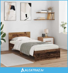 Krevetna konstrukcija Staro drvo 100 x 200 cm Konstruirano drvo - NOVO