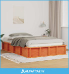 Krevetna konstrukcija Voštano smeđa 135 x 190 cm - NOVO