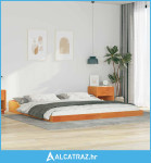 Krevetna konstrukcija Voštano smeđa 180 x 220 cm - NOVO