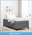 Kutni madrac svijetlosive boje 100x200 cm od korduroj tkanine - NOVO