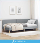 Kutni okvir kreveta Ostalo Svjetlosiva 100 x 200 cm - NOVO