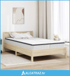 Madraci 2 pcs Bijela, siva 60 x 200 cm Pletiva tkanina - NOVO