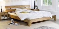 Masivni hrastov rustikalni krevet 200x180cm