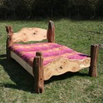 Masivni unikatni krevet za ugostiteljstvo 200x180cm