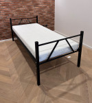 Metalni krevet model BP-MK + madrac 200x90cm,vis.15cm