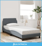 Okvir za krevet bez madraca tamnosivi 80x200 cm baršunasti - NOVO