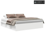 okvir za krevet bijeli 200 x 200 cm - Bijela 200 x 200 cm