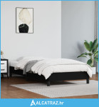 Okvir za krevet crni 100x200 cm od umjetne kože - NOVO