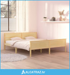 Okvir za krevet od masivne borovine 180 x 200 cm - NOVO
