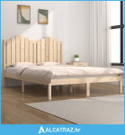 Okvir za krevet od masivne borovine 200 x 200 cm - NOVO