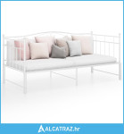 Okvir za krevet na razvlačenje bijeli metalni 90 x 200 cm - NOVO