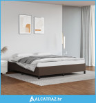 Okvir za krevet smeđi 180x200 cm od umjetne kože - NOVO