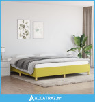 Okvir za krevet zeleni 200x200 cm od tkanine - NOVO