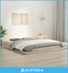 Okvir kreveta 150 x 200 cm veliki bračni od masivne borovine - NOVO