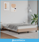 Okvir kreveta bez madraca cappuccina 120x190cm umjetne kože - NOVO