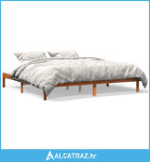 Okvir kreveta voštano smeđi 180 x 200 cm od masivne borovine - NOVO