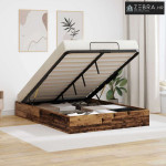 otoman krevet Staro drvo 193 x 120 x 25 cm Iverica - Staro drvo 140 x