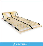 Podnica za krevet s 28 letvica i 7 zona 80 x 200 cm - NOVO