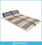Podnica za krevet s 42 letvice i 7 zona 100 x 200 cm - NOVO