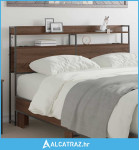 Skladišno uzglavlje Smeđi hrast 150 cm Konstruirano drvo - NOVO