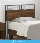 Skladišno uzglavlje Smeđi hrast 80 cm Konstruirano drvo - NOVO