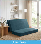 Sofa na razvlačenje 120 x 67 x 45 cm Plava - NOVO